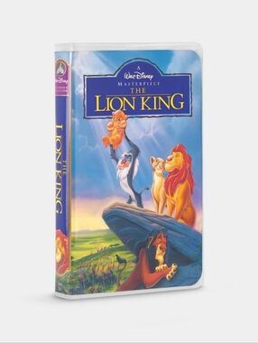 A Walt Disney Masterpiece The Lion King VHS Tape